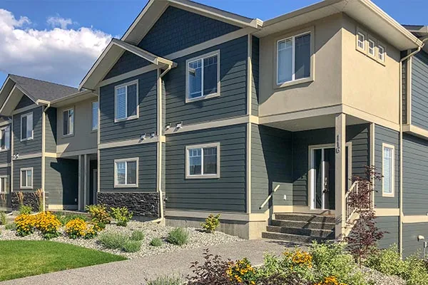 Deerhurst Estates townhomes on Academy Way
