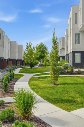 Exterior view of Academy Ridge townhomes